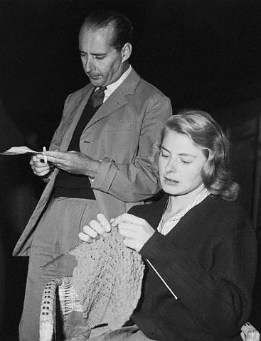 knitting-bergman-rossellini-afterdivorceannouncement